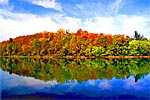 Pennsylvania Lake Reflection
